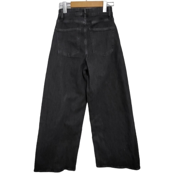 The Drop Frida Jeans Relaxed Carbon Wash Size 24" - Picture 5 of 10
